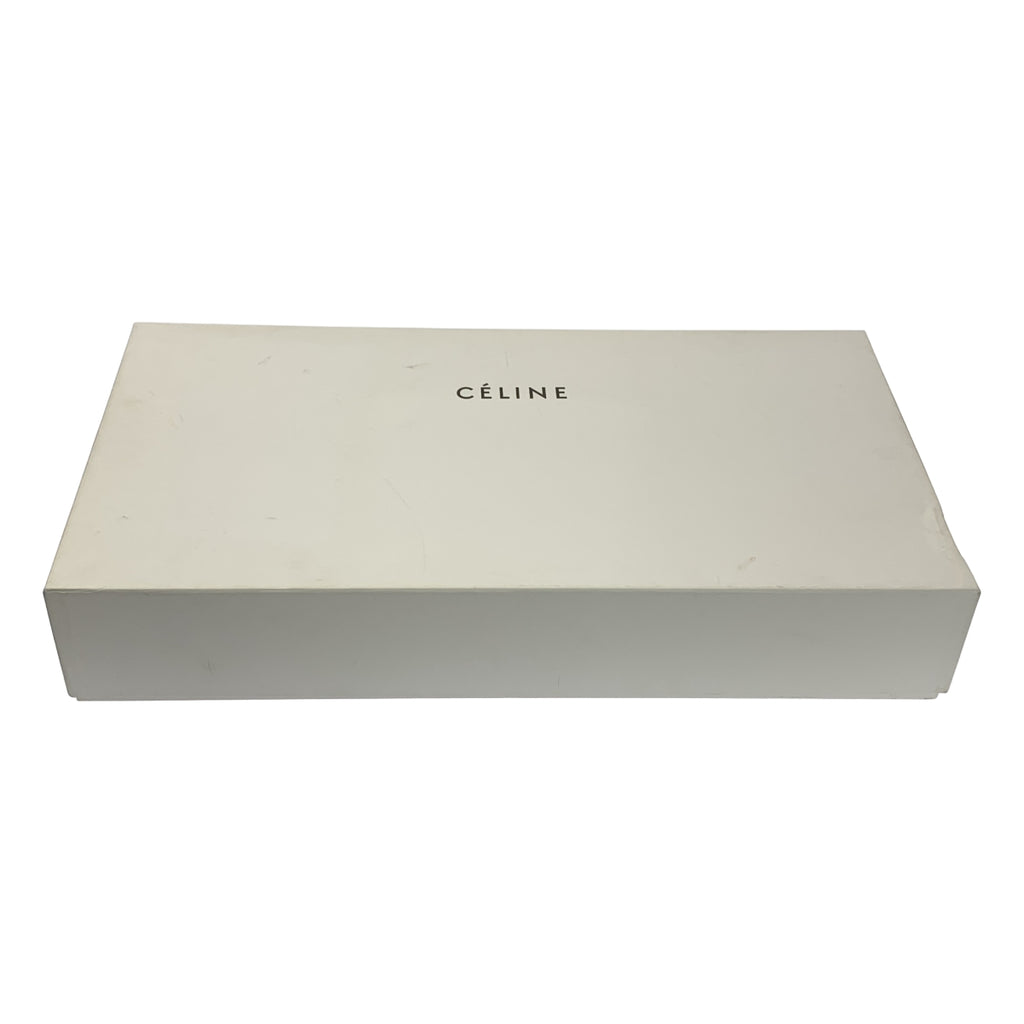 CELINE / セリーヌ | by Phoebe Philo フィービー / レザー ラウンドトゥ チャンキーヒール ロングブーツ | 36 1/2 | レディース