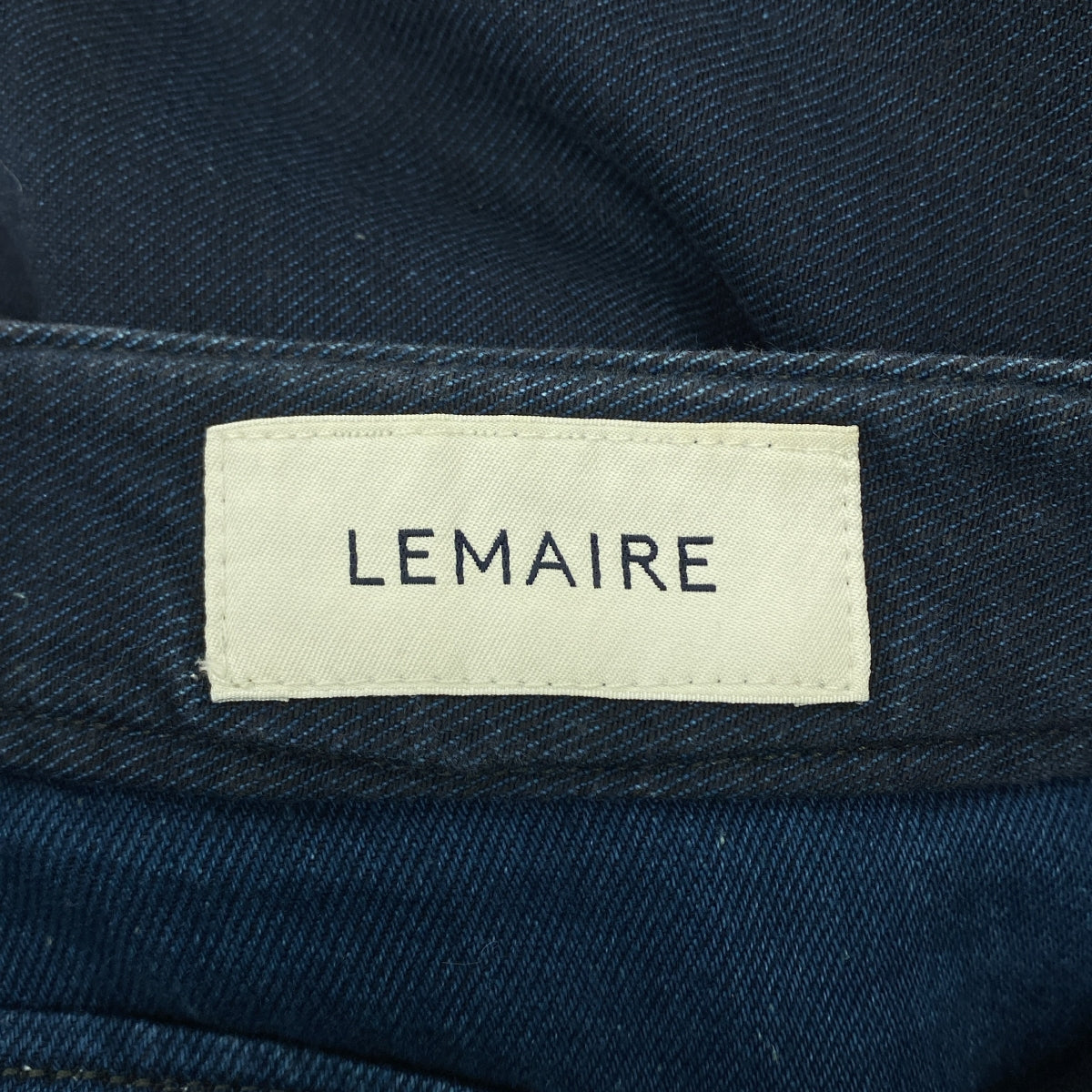 LEMAIRE / 르메르 | 데님 테이퍼드 팬츠 | 48 | 남성