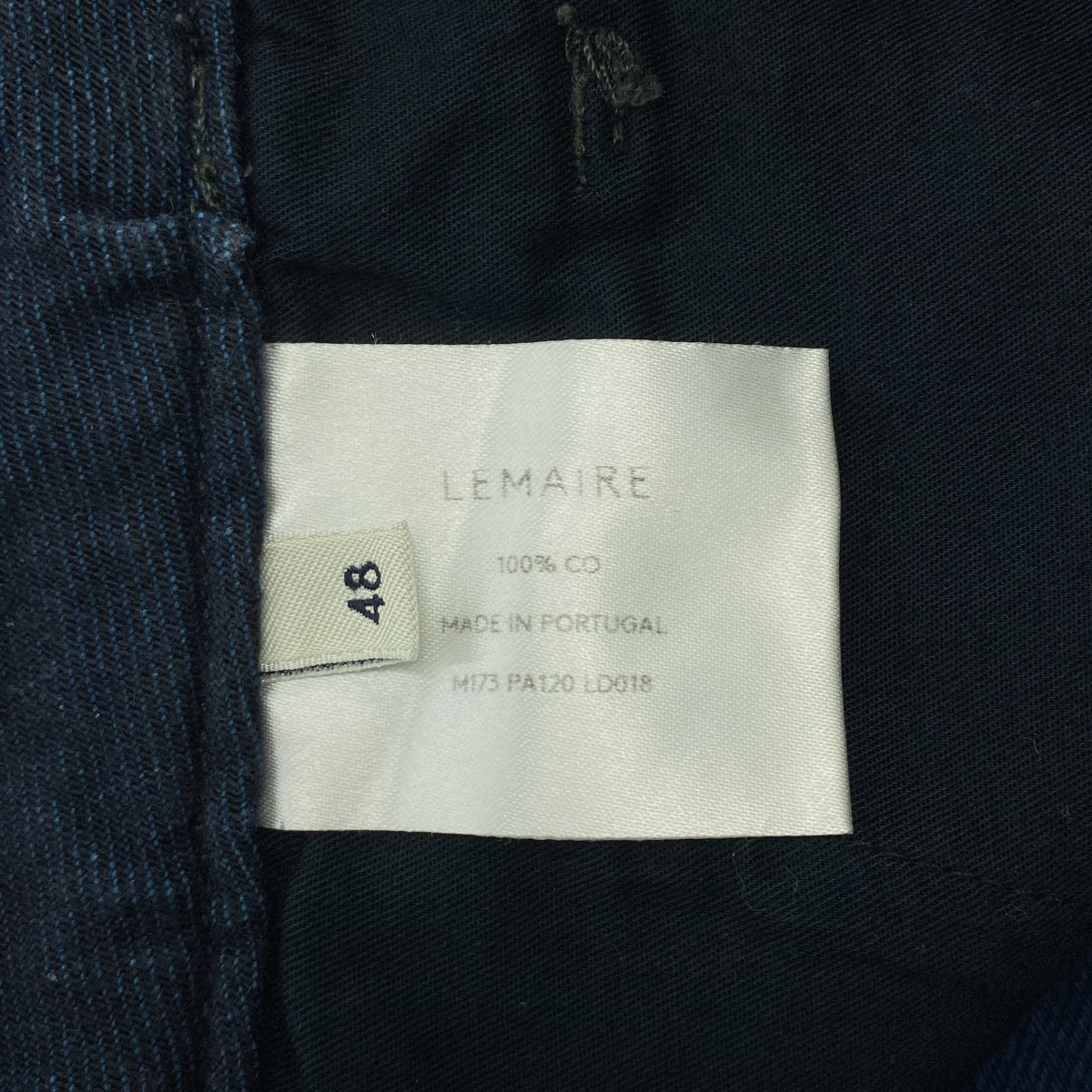 LEMAIRE / ルメール | デニム テーパード パンツ | 48 | インディゴ | メンズ