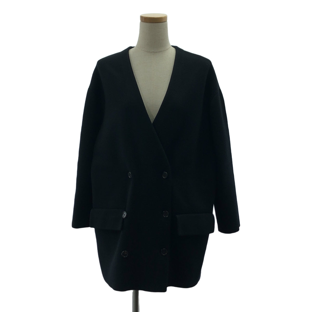 DEMYLEE | 無領針織夾克 | S | 黑色 | 女款