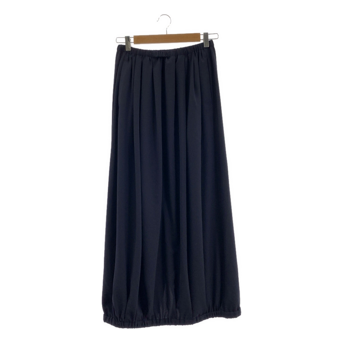 ENFOLD | 褶皺直筒裙 | 鬆緊腰開衩蓬鬆裙 | 38碼 | 女款