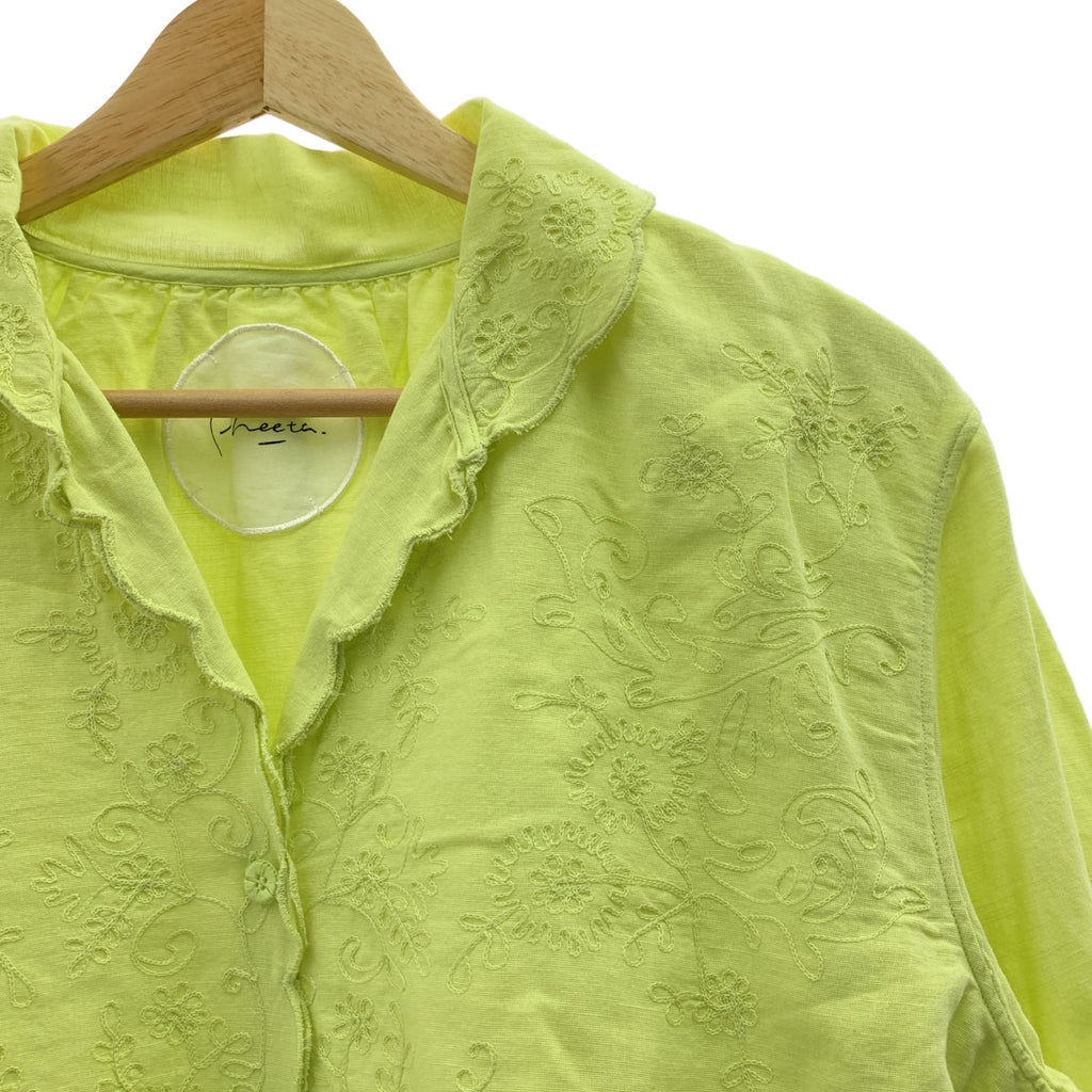 pheeta / 피타 | 인도 린넨 코튼 튜닉 셔츠 블라우스 |