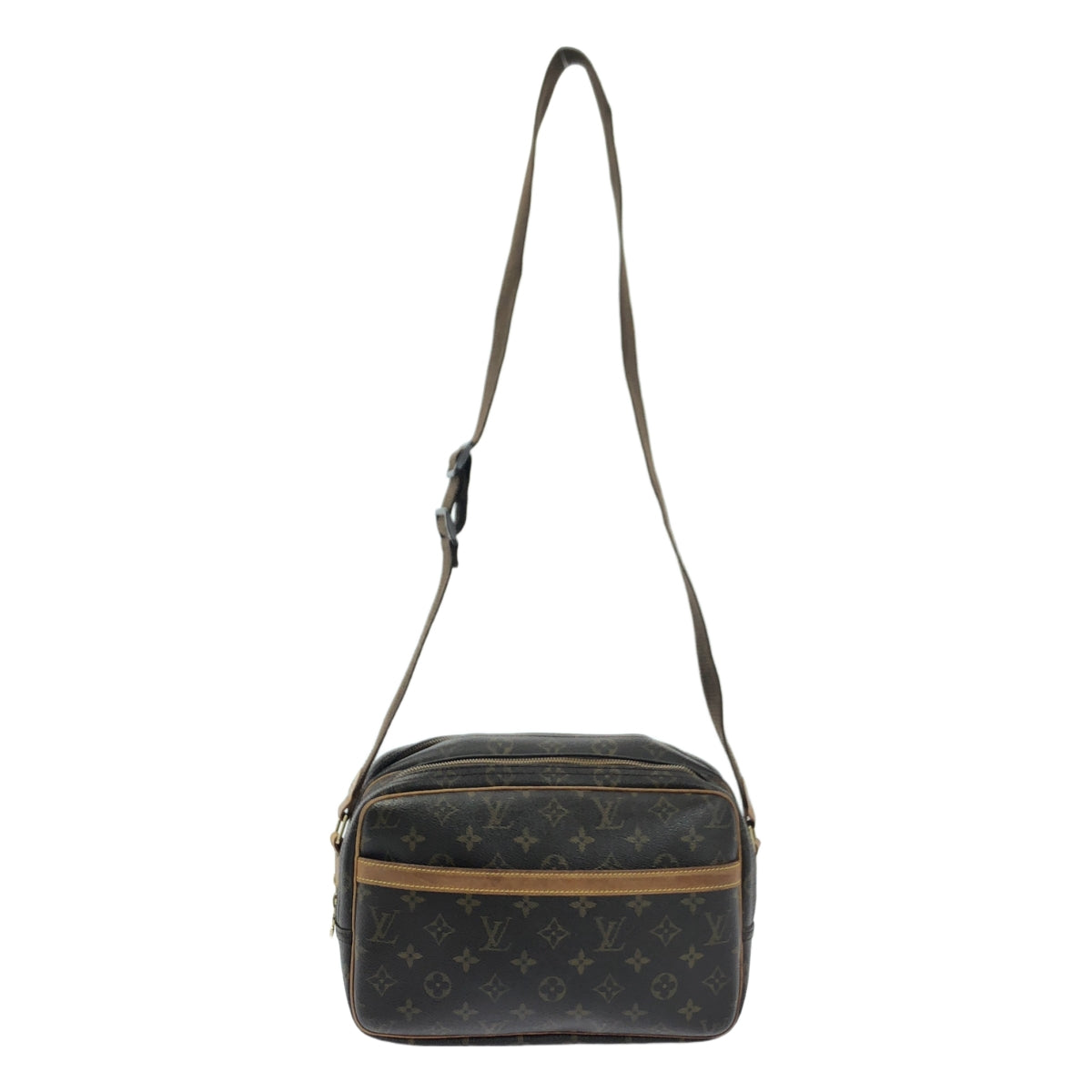 Louis Vuitton / ルイヴィトン | M45254 / モノグラム リポーターPM / レザー ショルダーバッグ / ユニセックス | ブラウン | メンズ