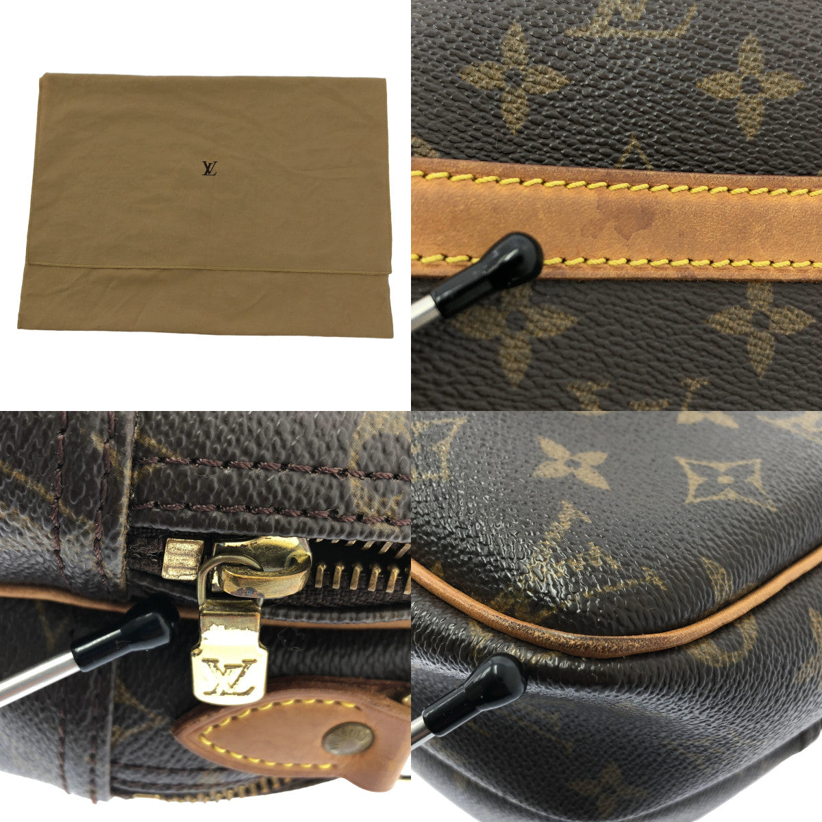 Louis Vuitton / ルイヴィトン | M45254 / モノグラム リポーターPM / レザー ショルダーバッグ / ユニセックス | ブラウン | メンズ