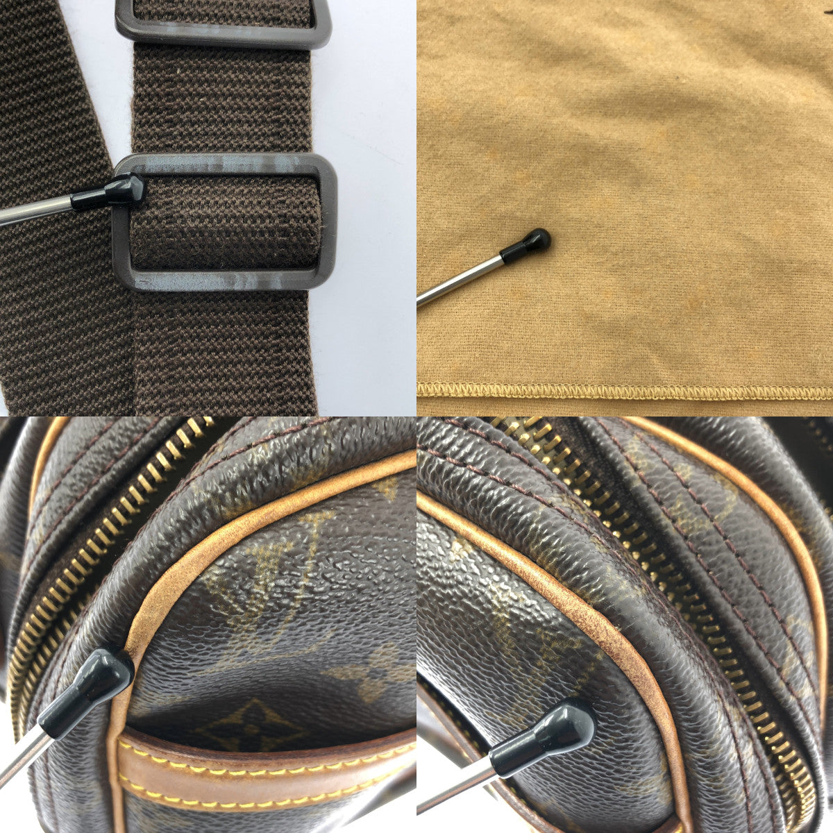 Louis Vuitton / ルイヴィトン | M45254 / モノグラム リポーターPM / レザー ショルダーバッグ / ユニセックス | ブラウン | メンズ