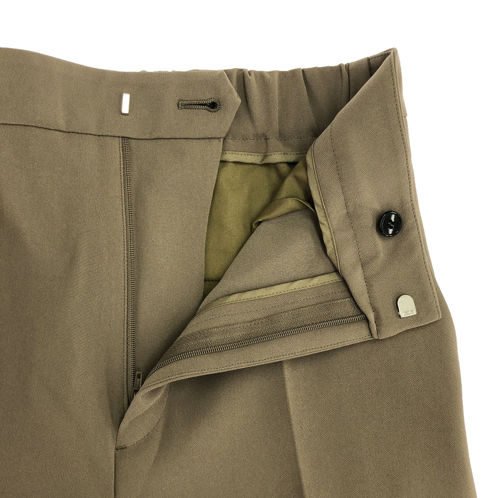 【美品】  CINOH / チノ | × Deuxieme Classe 別注 SLIT PANTS スリットパンツ | 34 | ベージュ | レディース