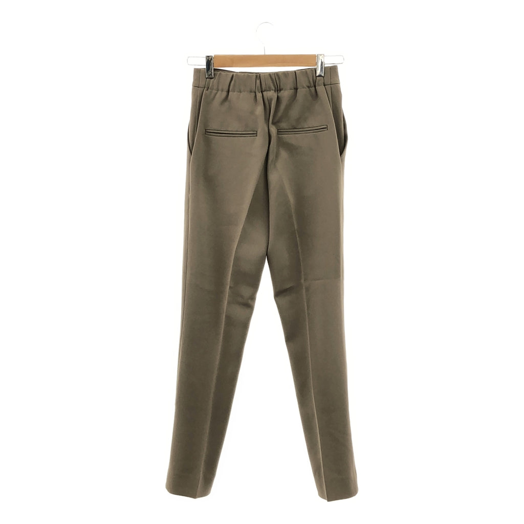 【美品】  CINOH / チノ | × Deuxieme Classe 別注 SLIT PANTS スリットパンツ | 34 | ベージュ | レディース