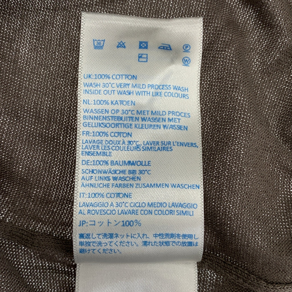 【美品】  JOHN SMEDLEY / ジョンスメドレー | シーアイランドコットン  ニット ポロシャツ | S | チャコール系 | メンズ