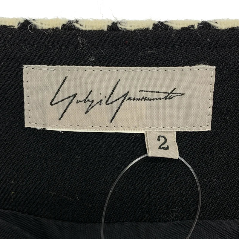 Yohji Yamamoto FEMME / ヨウジヤマモトファム | 2003AW | マーメイド 千鳥格子 フリンジ スカート | 2 | レディース