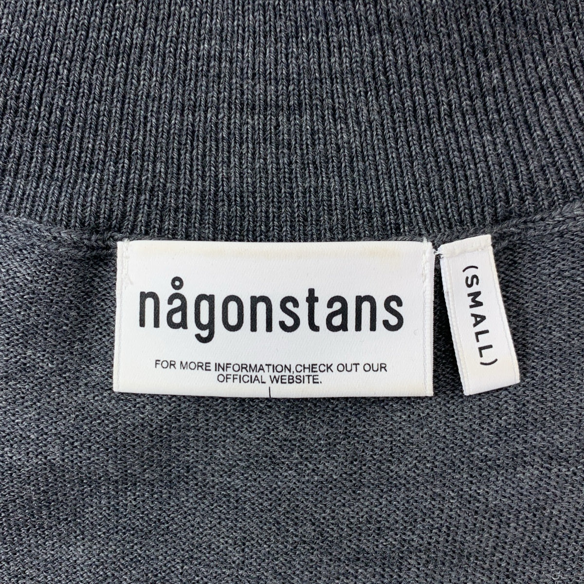 nagonstans / 나곤 스탠스 | 울 하이 넥 니트 원피스 | S | 여성