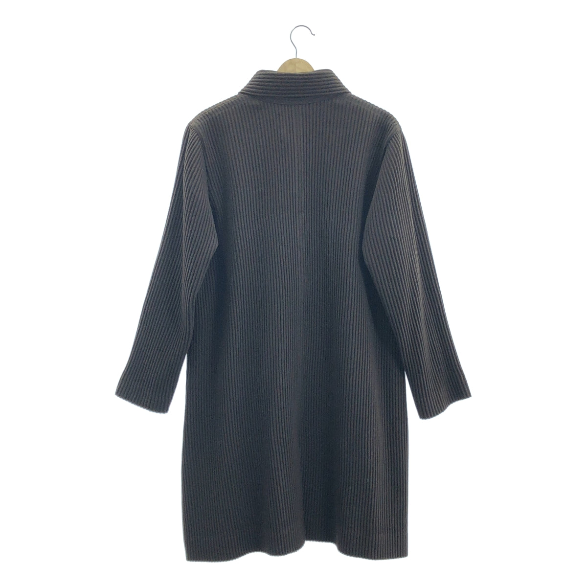 HOMME PLISSE ISSEY MIYAKE / 옴프리세이세이미야케 | 2016AW | 플리츠 스텐 컬러 코트 | 1 |