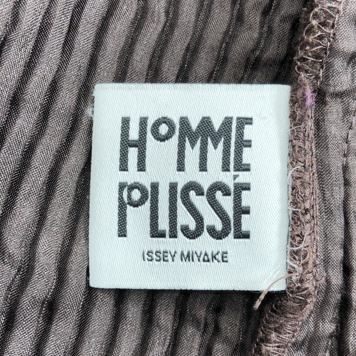 HOMME PLISSE ISSEY MIYAKE | 2016 秋冬 | 褶飾風衣 | 尺寸 1 | 棕色 | 男款