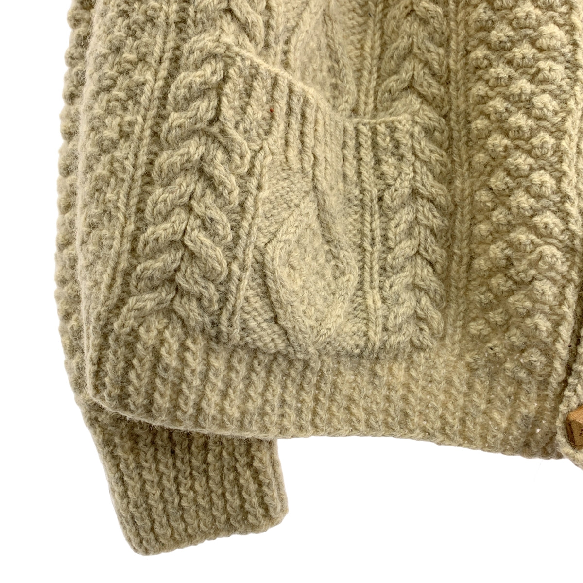 VINTAGE / ヴィンテージ古着 | SLIAB LIAG / ウール アランニット カーディガン |