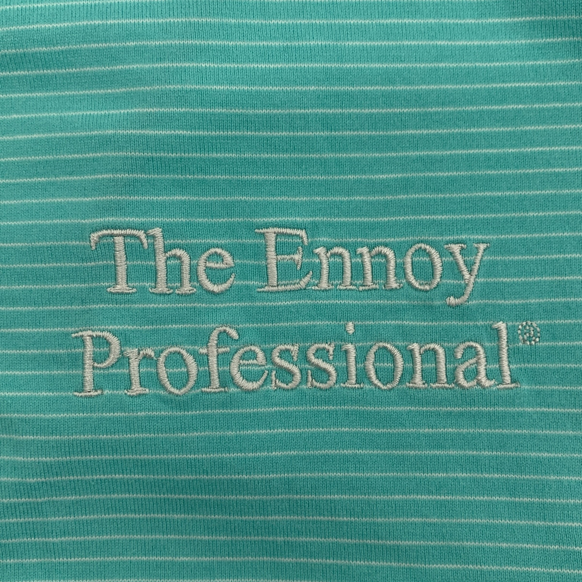 The Ennoy Professional / 엔노이 프로페셔널 | 엠브로이드 로고 테두리 컷소우 | L | 남성