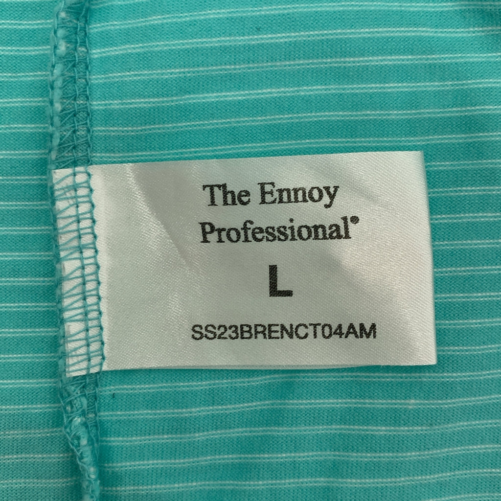 The Ennoy Professional / 엔노이 프로페셔널 | 엠브로이드 로고 테두리 컷소우 | L | 남성