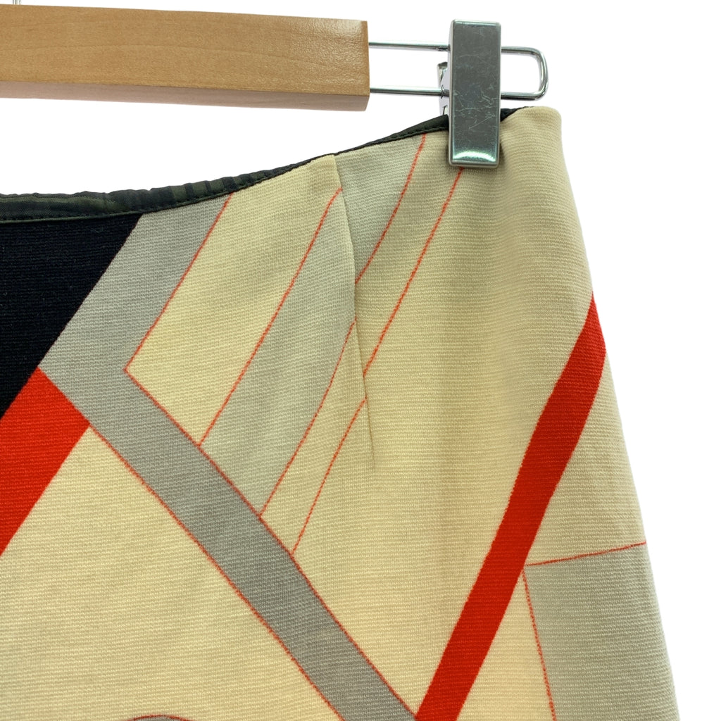 EMILIO PUCCI | 全身Logo後拉鍊開衩半身裙 | 尺寸42 | 女款