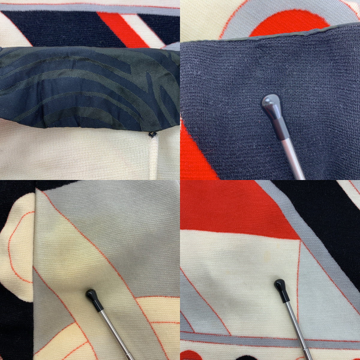 EMILIO PUCCI | 全身Logo後拉鍊開衩半身裙 | 尺寸42 | 女款