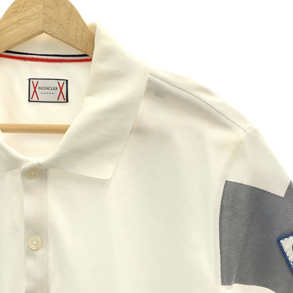 MONCLER | MAGLIA POLO 衫 | Logo 貼片 Polo 衫 | M 碼 | 男士