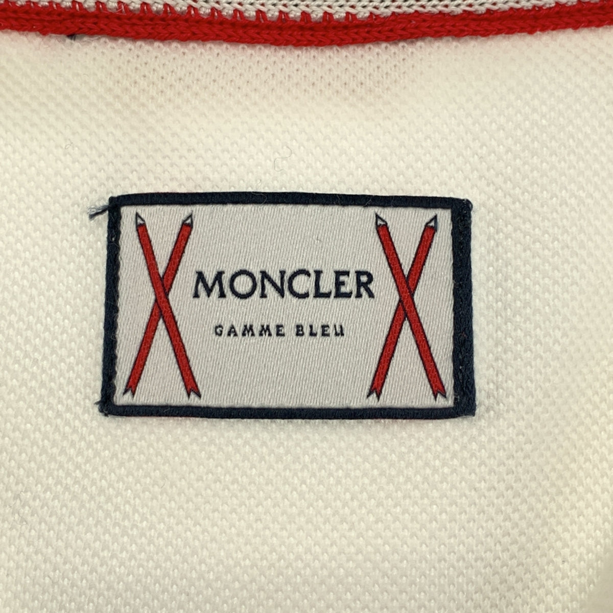 MONCLER / モンクレール | MAGLIA POLO SHIRT ロゴワッペン 鹿の子 ポロシャツ | M | メンズ