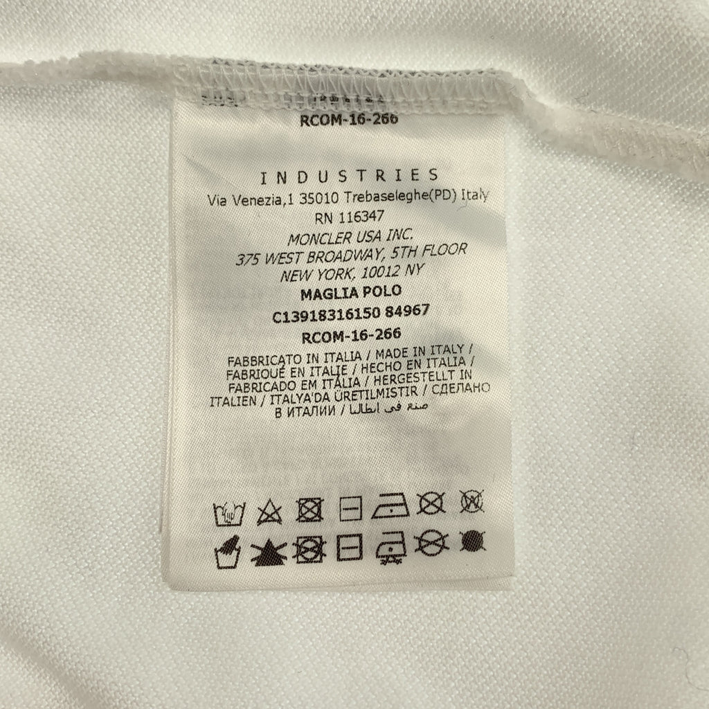 MONCLER | MAGLIA POLO 衫 | Logo 貼片 Polo 衫 | M 碼 | 男士
