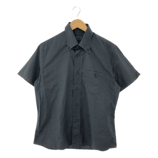 PRADA | Check button-down shirt | 41/16 | Men's