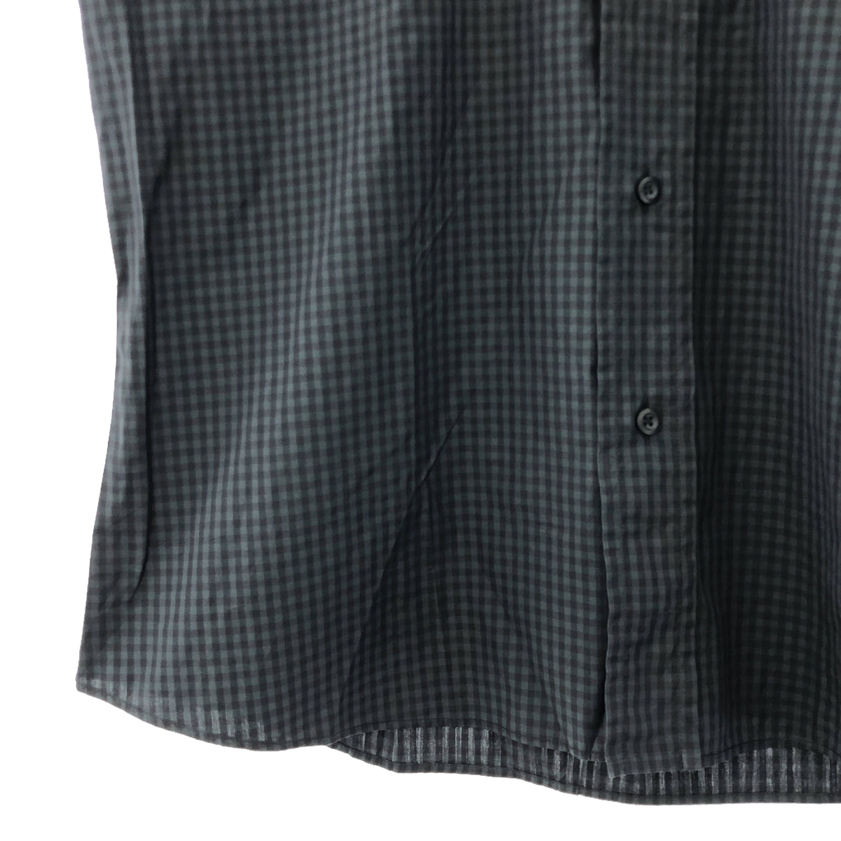 PRADA | Check button-down shirt | 41/16 | Men's