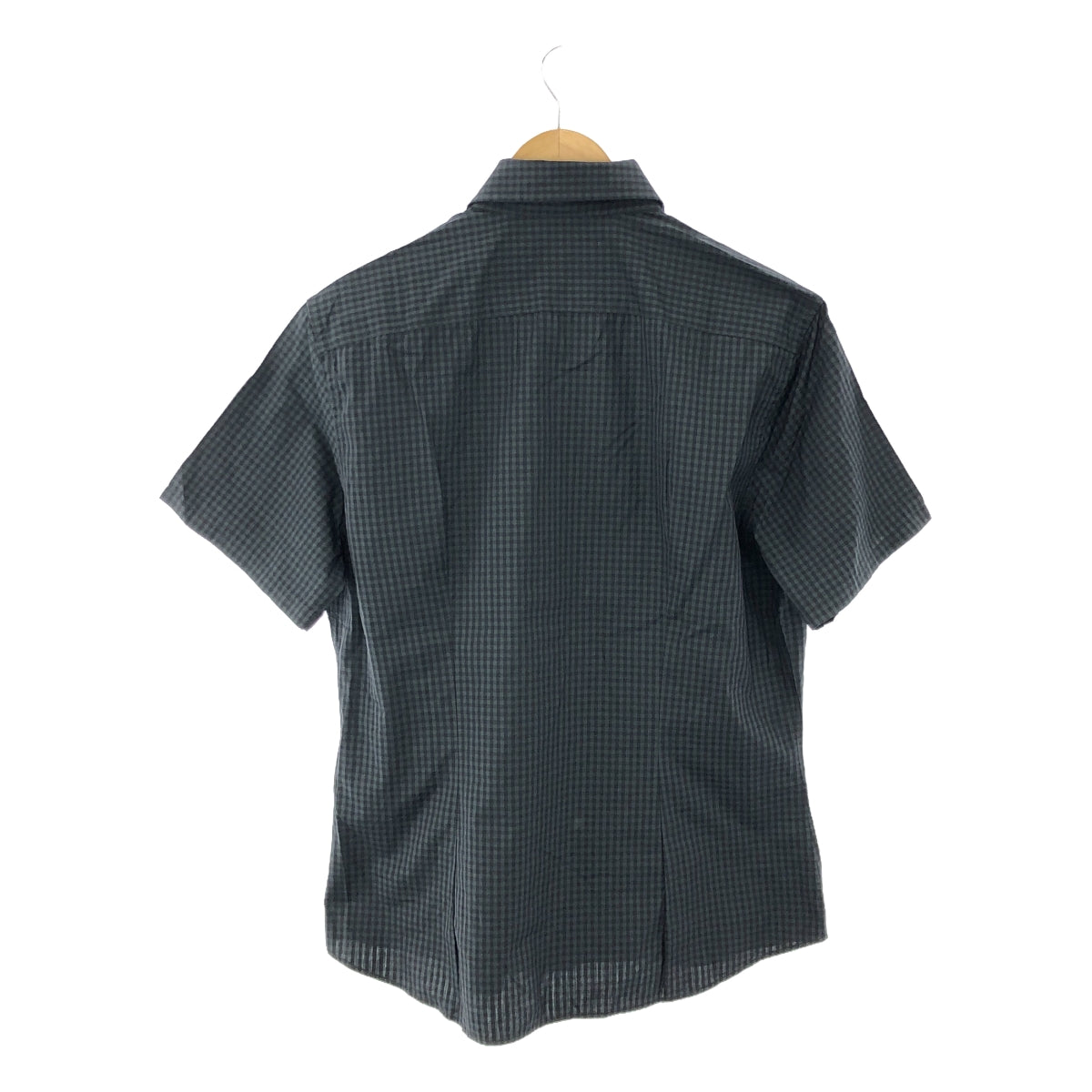 PRADA | Check button-down shirt | 41/16 | Men's