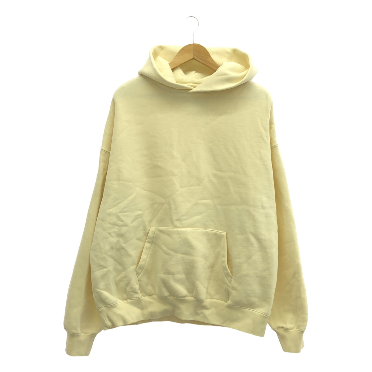 FOG ESSENTIALS / エフオージーエッセンシャルズ | バックロゴプリント スウェットパーカー | M | クリーム | メンズ