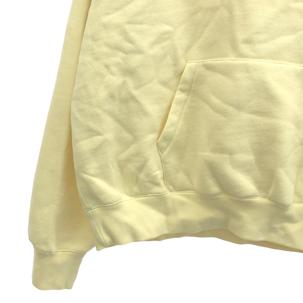 FOG ESSENTIALS / エフオージーエッセンシャルズ | バックロゴプリント スウェットパーカー | M | クリーム | メンズ