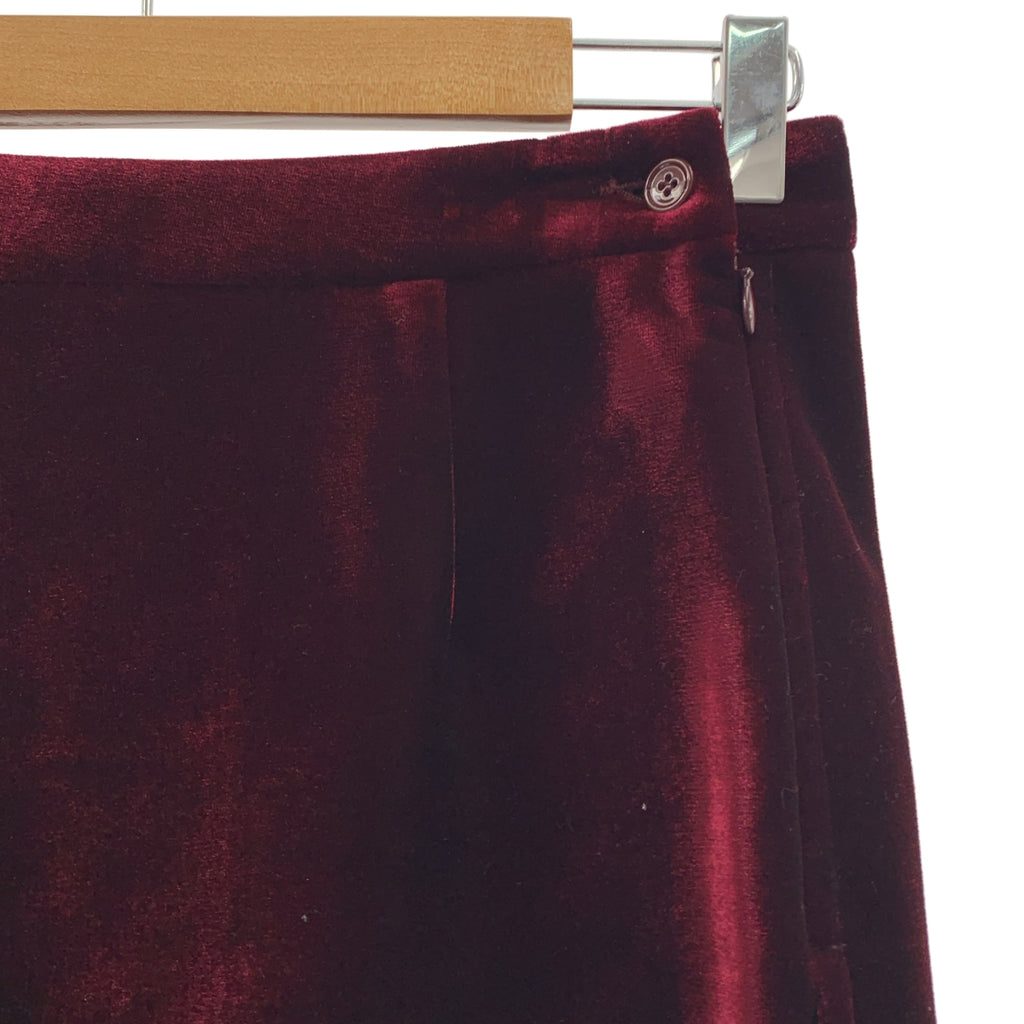 MM6 Maison Margiela / 엠엠 식스 메종 마르제라 | 2017AW | 벨벳 사이드 슬릿 롱 스커트 | 38 |