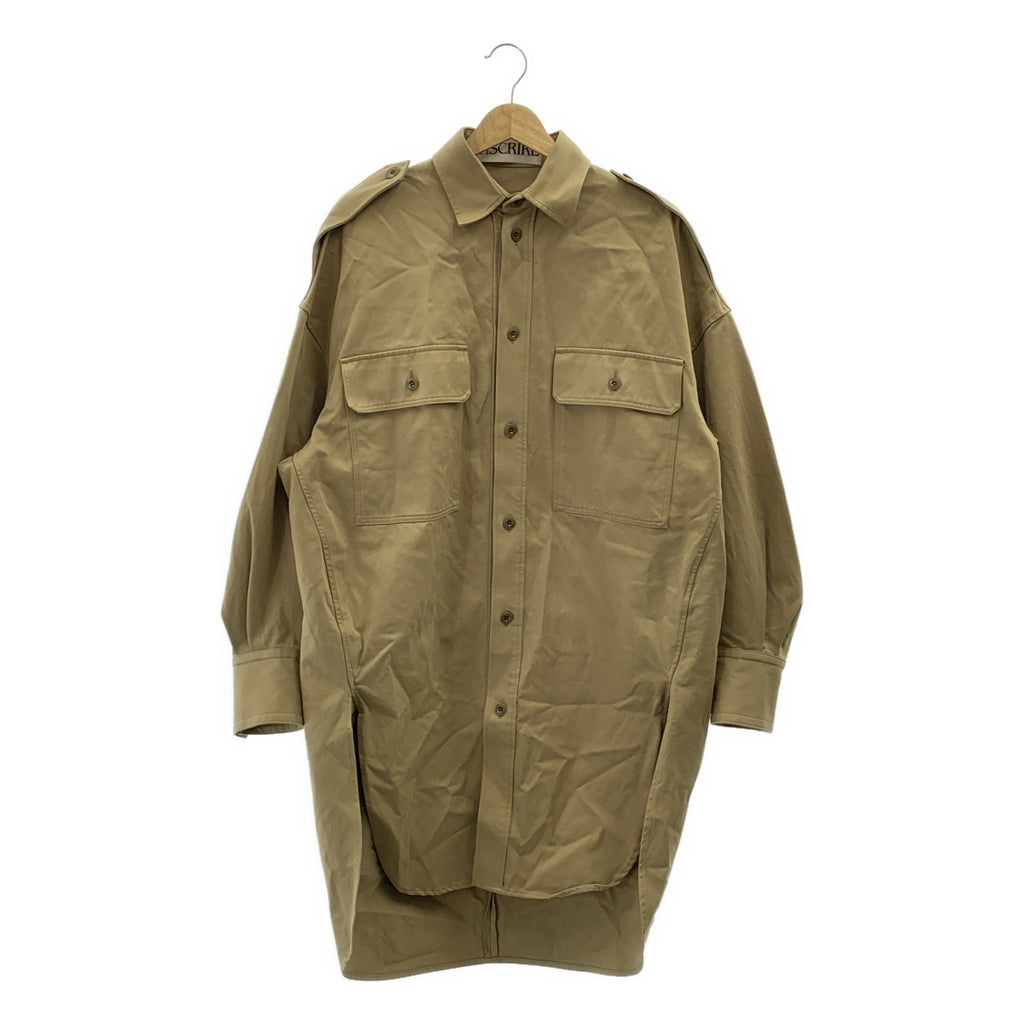 INSCRIRE / 안스쿠리아 | 밀리터리 오버 셔츠 재킷 |