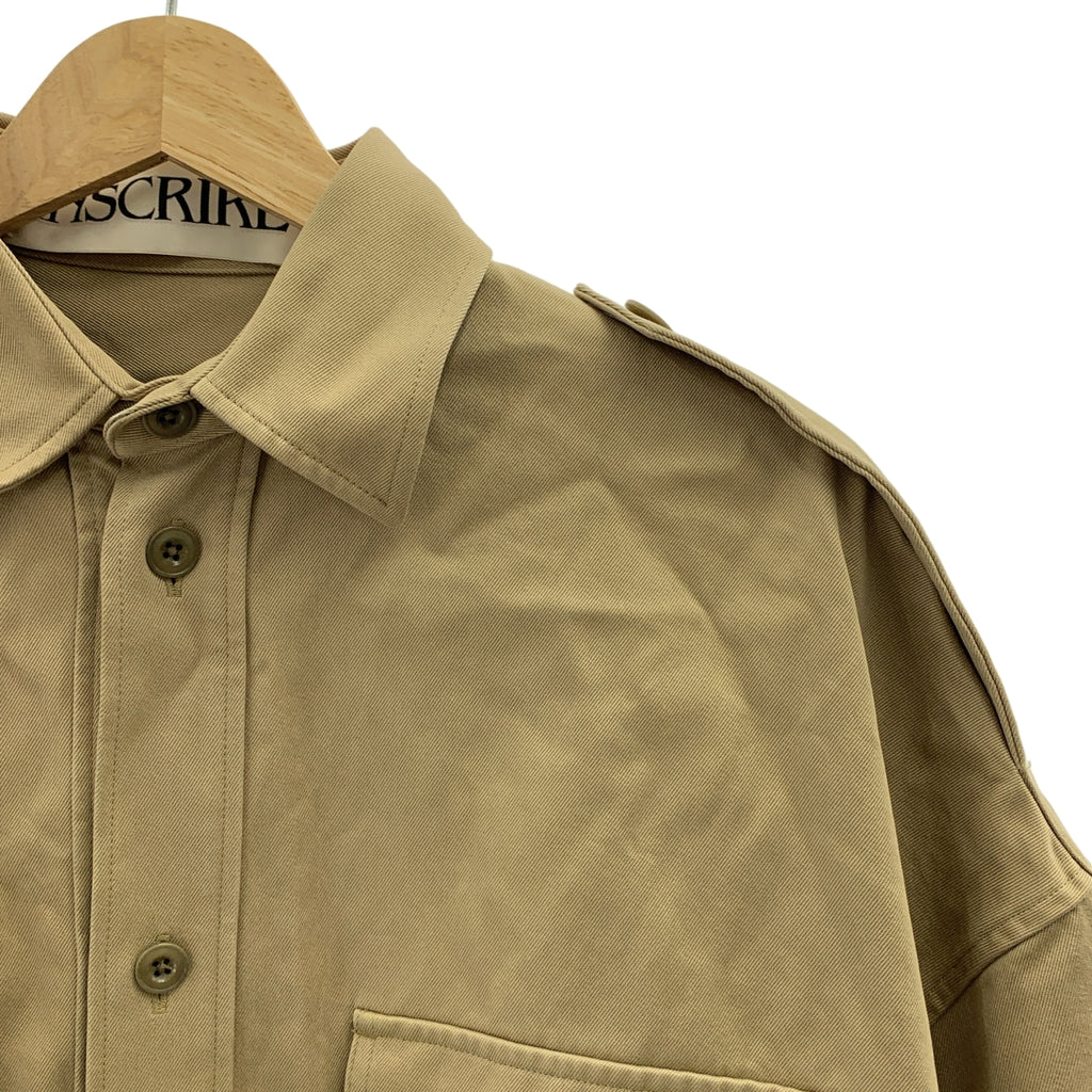 INSCRIRE / 안스쿠리아 | 밀리터리 오버 셔츠 재킷 |
