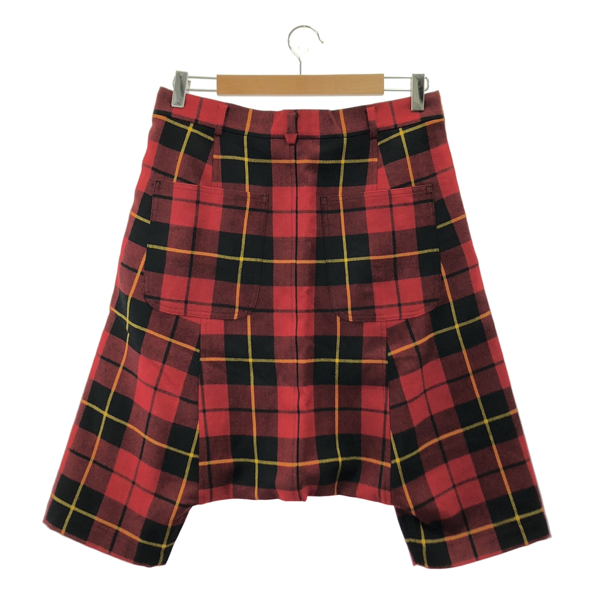 COMME des GARCONS / 콤데 갤슨 | 2011AW | 울 체크 사르엘 팬츠 | XS | 여성