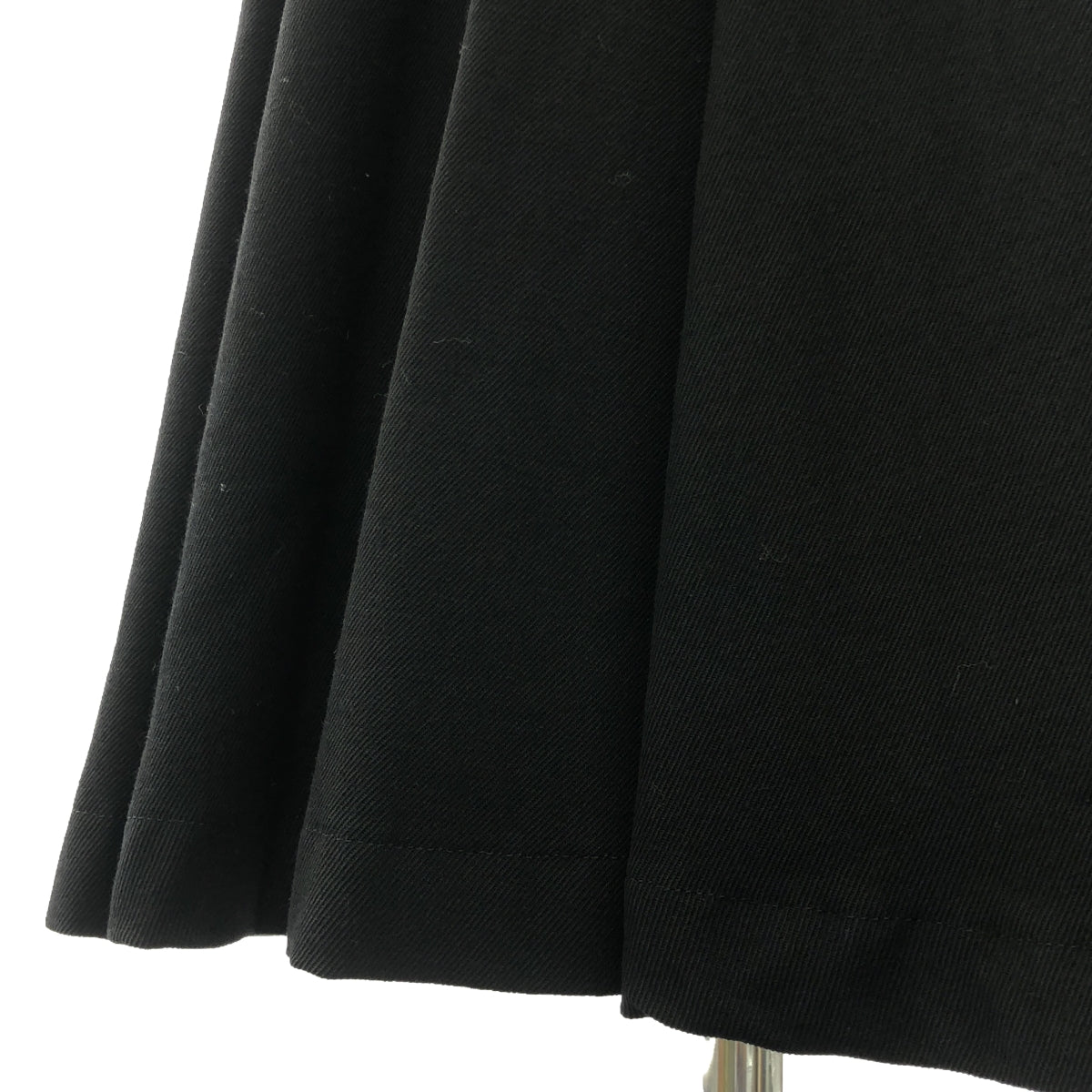 tricot COMME des GARCONS / 트리코콤 데 갤슨 | 울 플레어 롱 스커트 | M | 블랙 | 여성