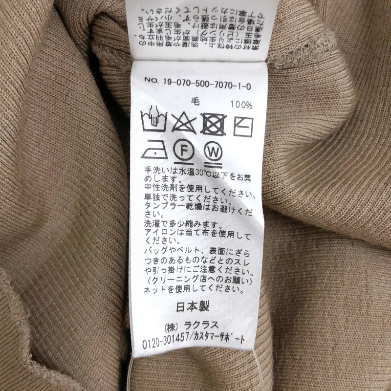 Deuxieme Classe / ドゥーズィエムクラス | jersey / ウール タートルネック ニット セーター | F | レディース