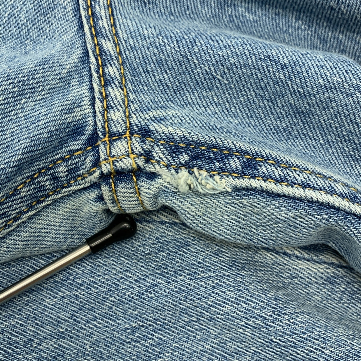 Maison Margiela / メゾンマルジェラ | 2022AW | Denim jeans 再構築 ワイド デニムパンツ | 38 | レディース