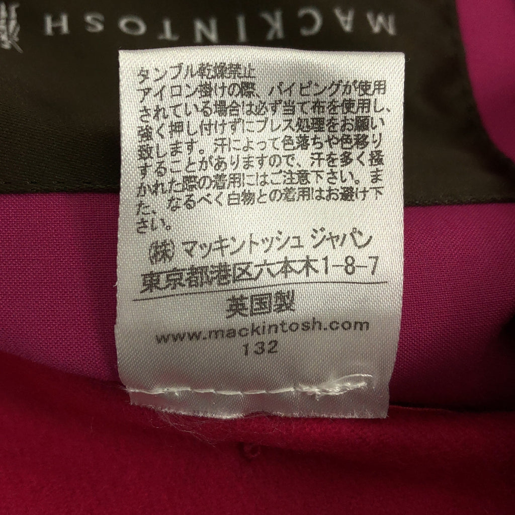 MACKINTOSH / 매킨토시 | 고무 당김 라이너가있는 푸티드 코트 | 34 | 여성