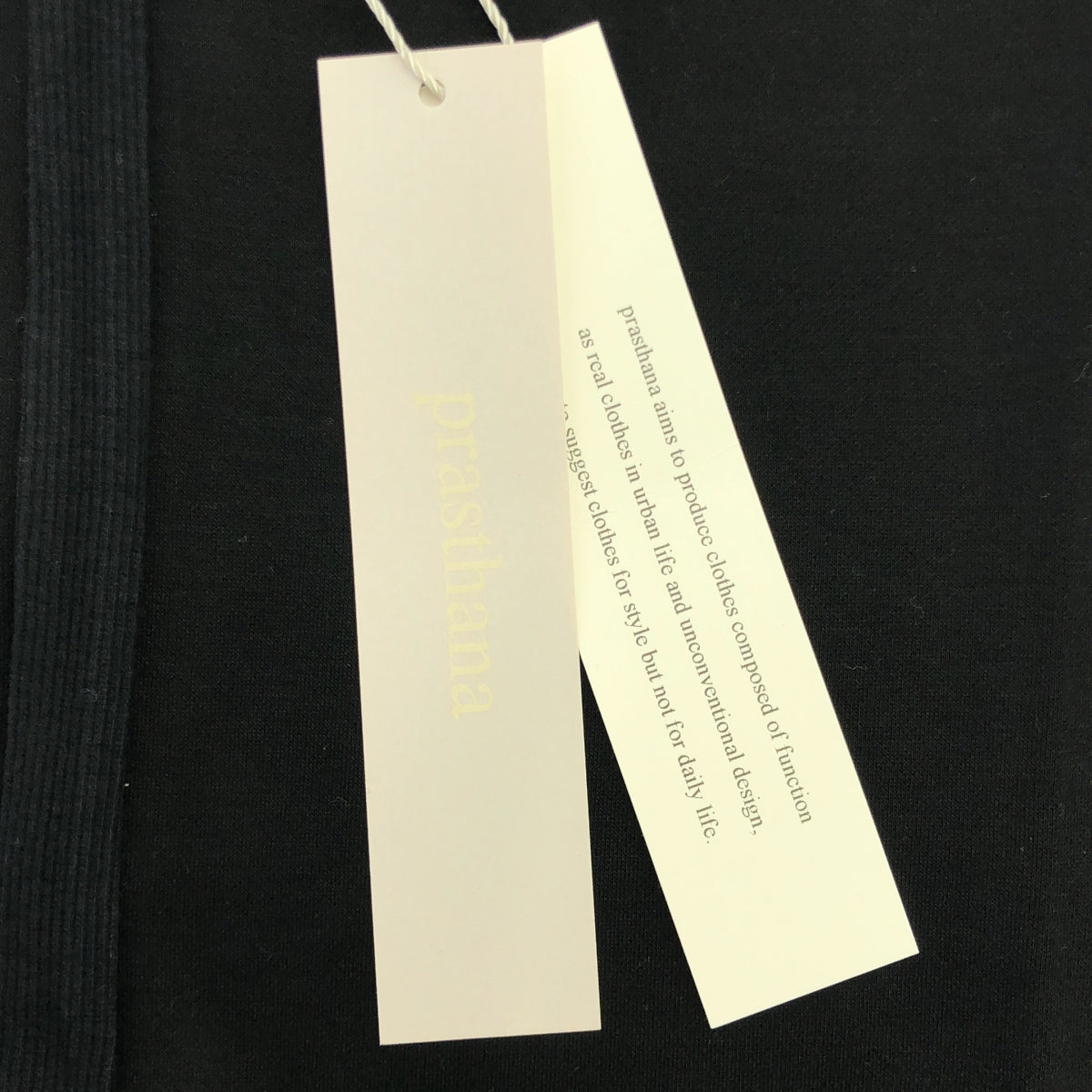 prasthana / プラスターナ | split crew neck スウェット | M | メンズ