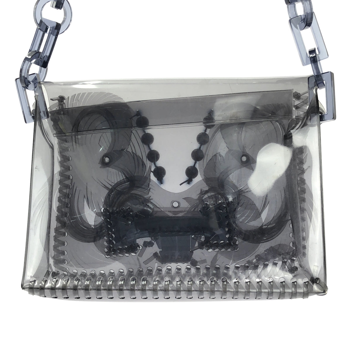 Mame Kurogouchi / マメクロゴウチ | Sculptural Mini Chain Bag スカルプト ミニ チェーン バッグ | ブラック | レディース