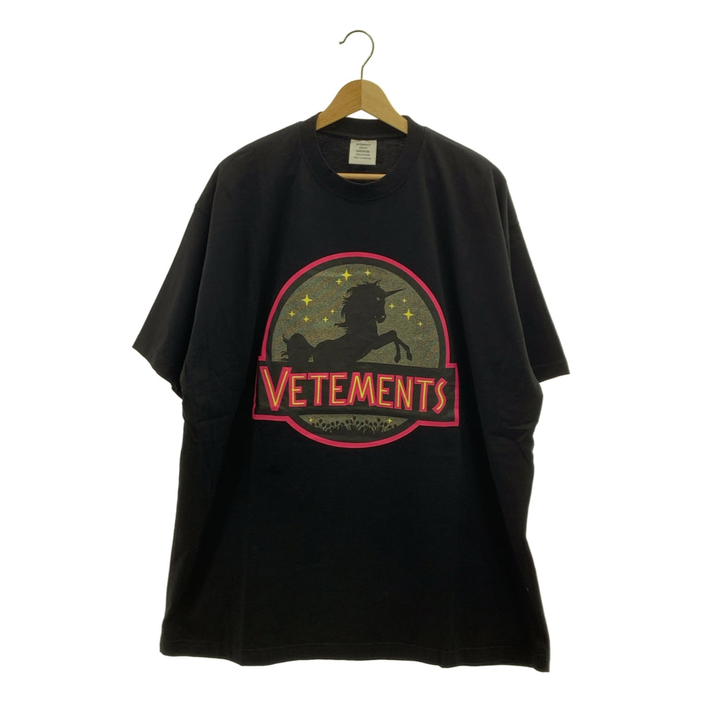 VETEMENTS | 2022 秋冬系列 | 野性獨角獸T卹 | XS碼 | 男款