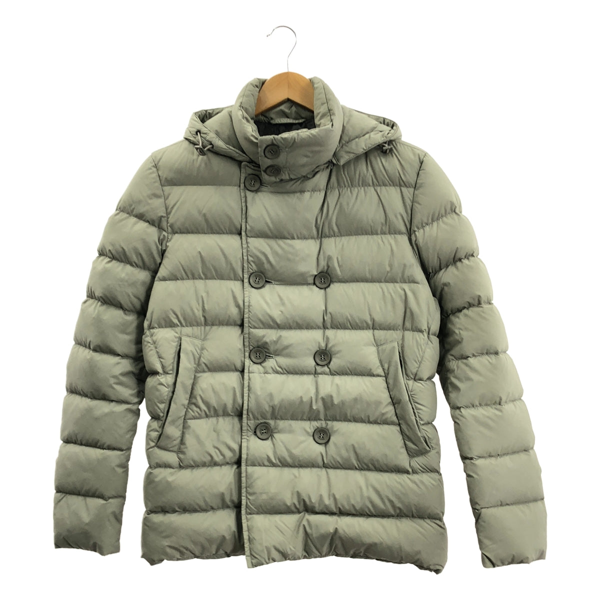 HERNO / 헤르노 | POLAR-TECH 폴라 테크 P 코트 다운 재킷 | 46 | 베이지 | 남성