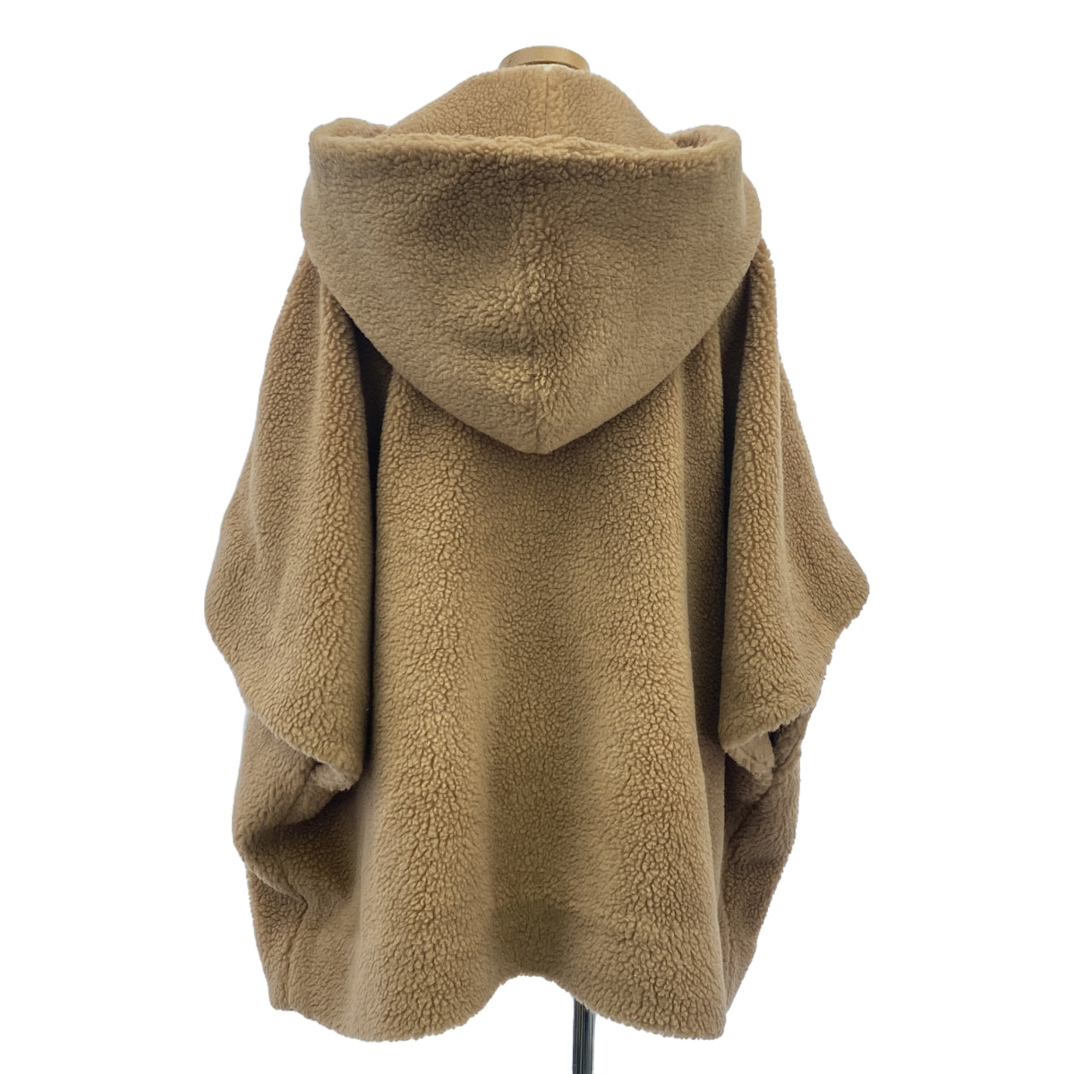 [Good Condition] LE PHIL / Lefil | 2024AW | Poncho Wool Boa Jacket / Fully Lined | F | Brown | Women's