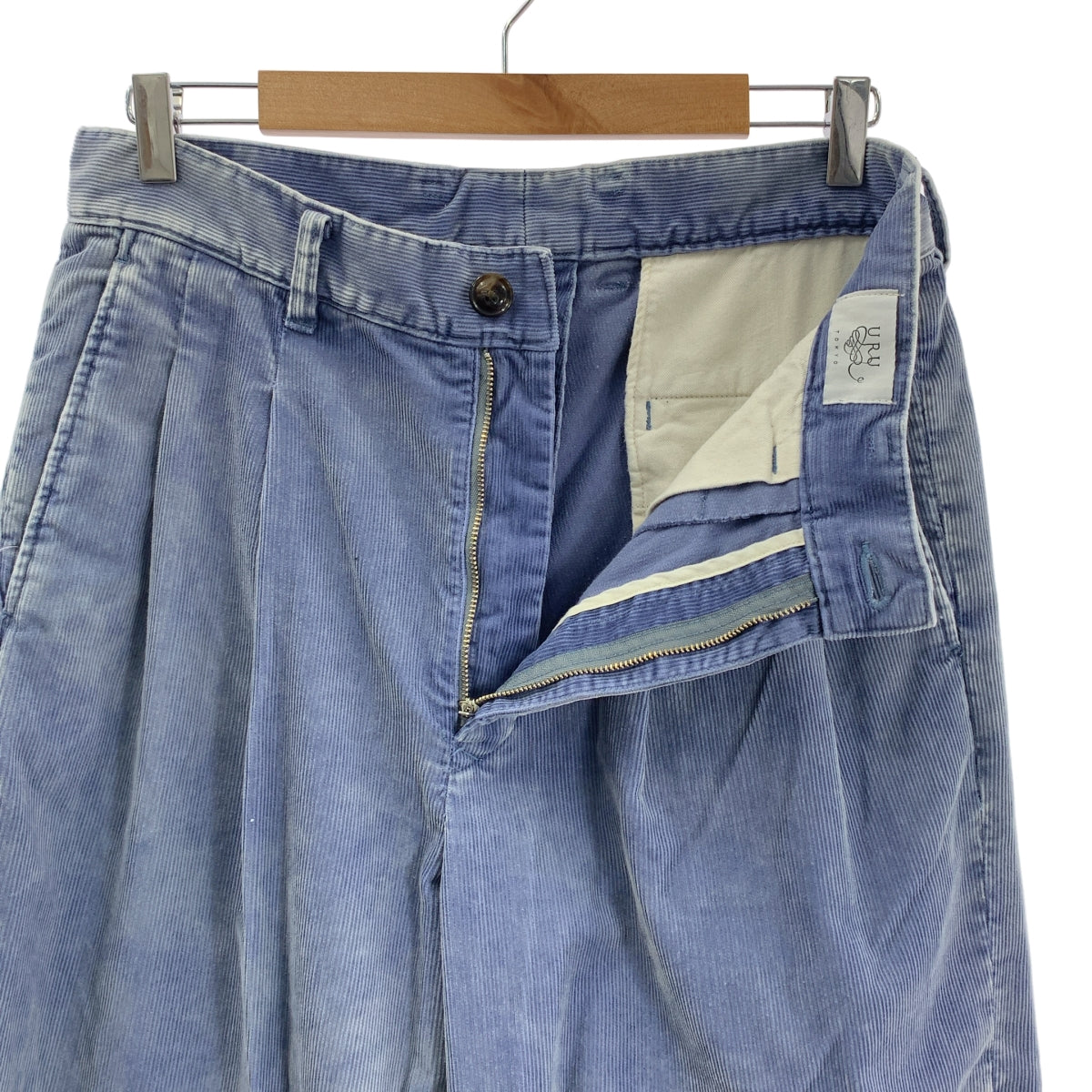 URU | 2025春夏 | 雙褶燈芯絨褲 | 2 | 男款