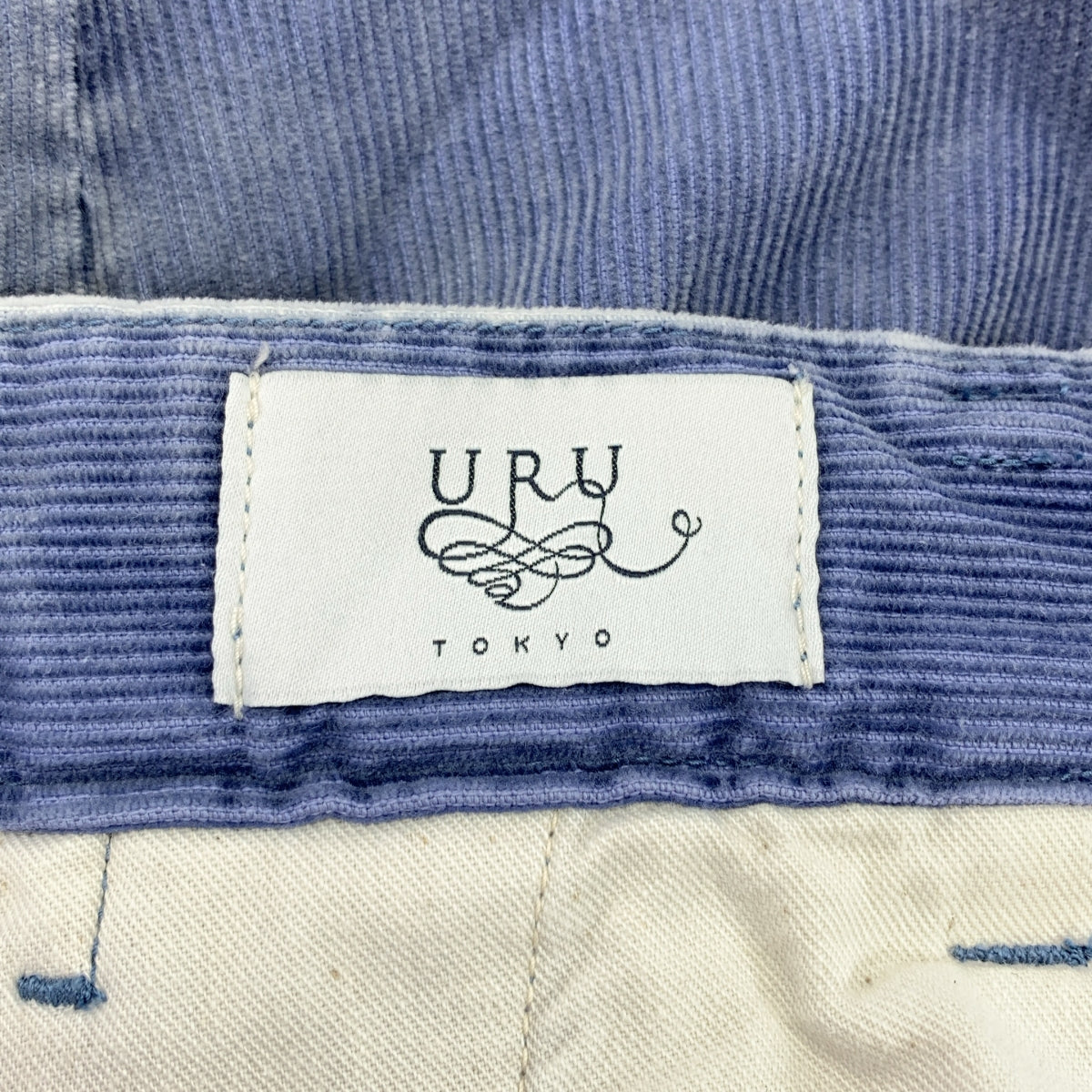 URU | 2025春夏 | 雙褶燈芯絨褲 | 2 | 男款