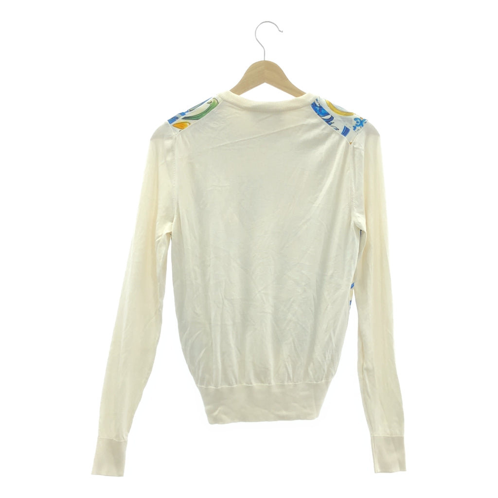 DOLCE &amp; GABBANA / Dolce &amp; Gabbana Dolce &amp; Gabbana | 套裝 | Mallorca 絲質圓領背心開襟衫 | 40 碼 | 多色 | 女款