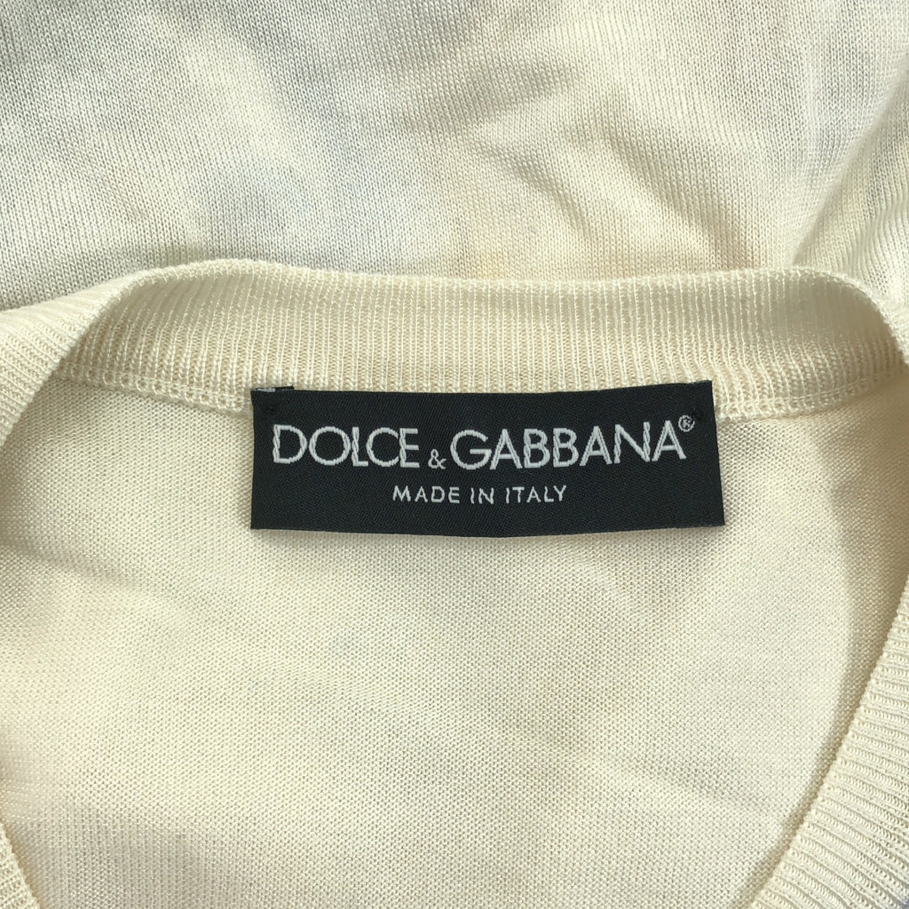DOLCE &amp; GABBANA / Dolce &amp; Gabbana Dolce &amp; Gabbana | 套裝 | Mallorca 絲質圓領背心開襟衫 | 40 碼 | 多色 | 女款