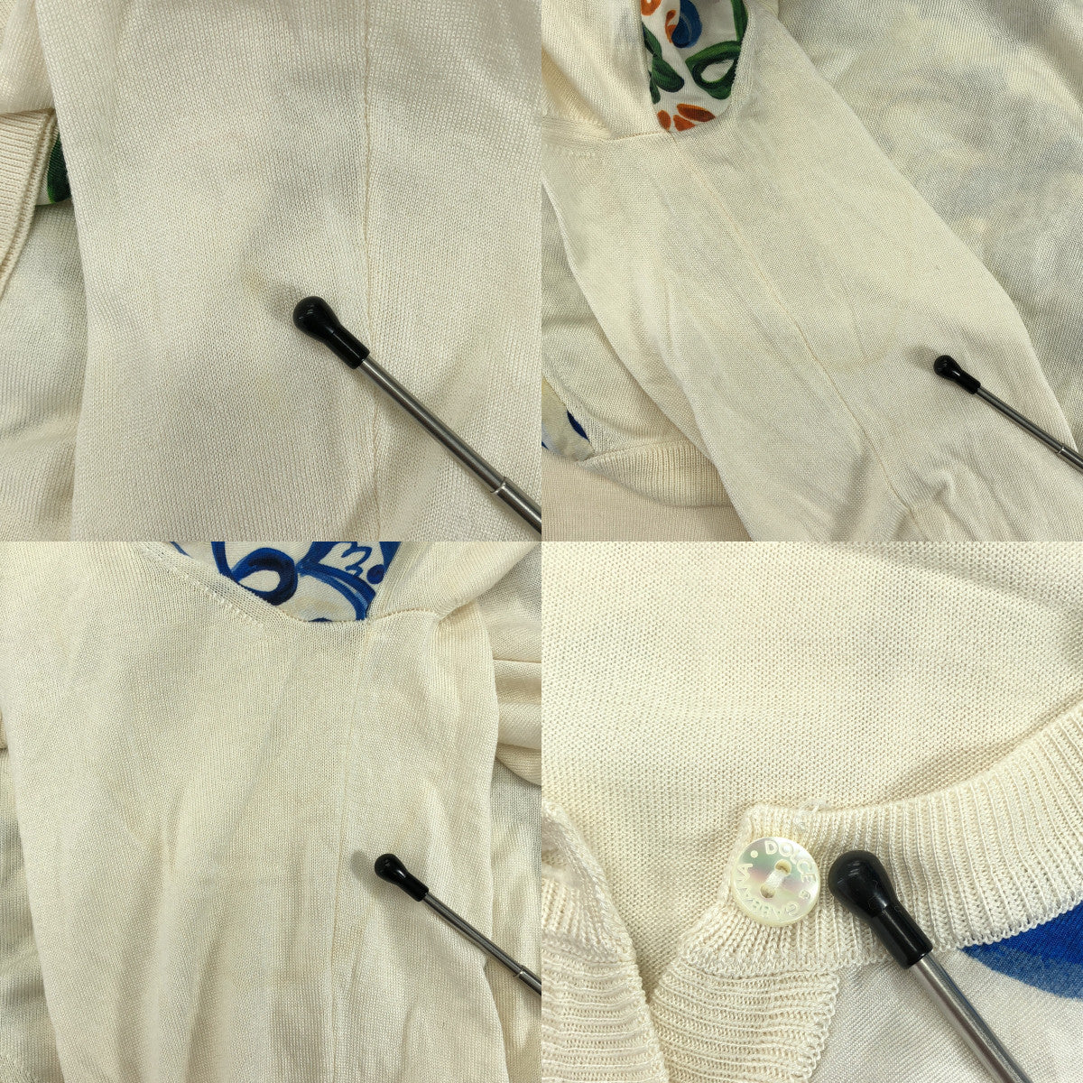 DOLCE &amp; GABBANA / Dolce &amp; Gabbana Dolce &amp; Gabbana | 套裝 | Mallorca 絲質圓領背心開襟衫 | 40 碼 | 多色 | 女款