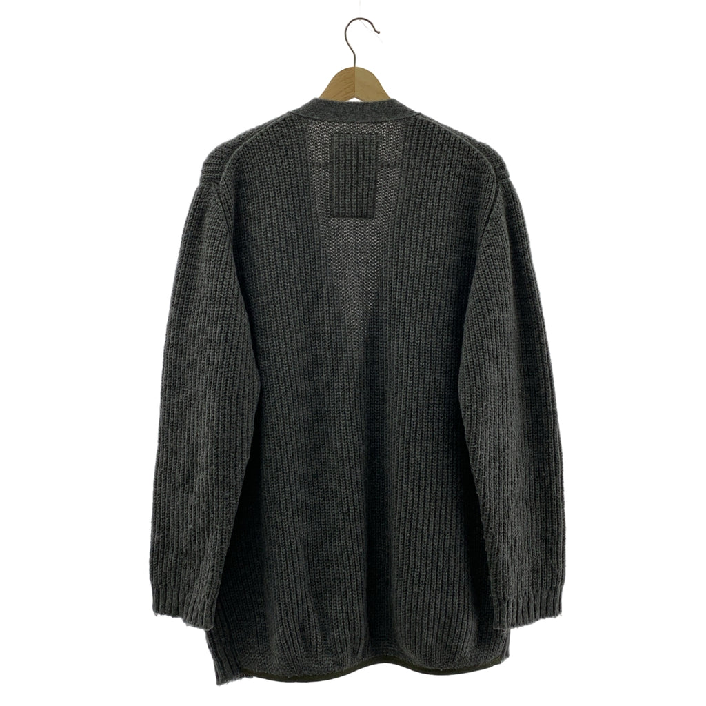 UNDER COVER / 언더 커버 | 2010AW | 모헤야 울 혼 니트 가디건 | 3 | 그레이 | 남성