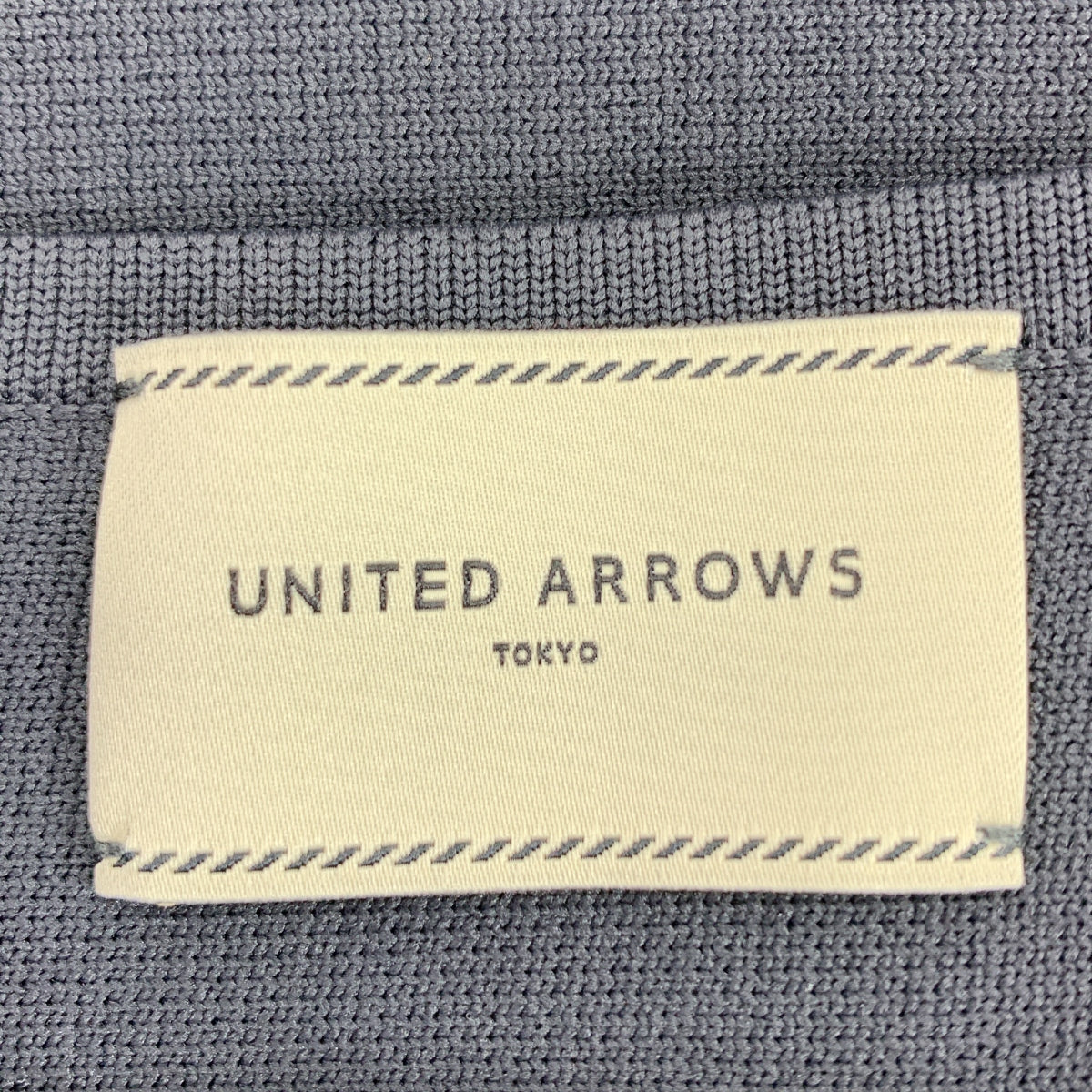 UNITED ARROWS | 荷葉邊短袖針織衫 |