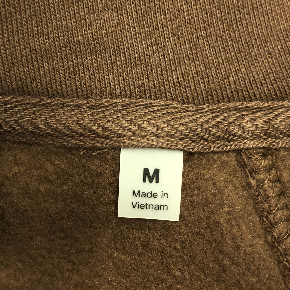 【美品】  FOG ESSENTIALS / エフオージーエッセンシャルズ | 3D SILICON BOXY HOODIE シリコンロゴ ボクシー スウェットパーカー | M | ブラウン | メンズ